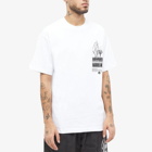 Lo-Fi Men's Antenna T-Shirt in White