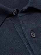 Herno - Wool Polo Shirt - Blue