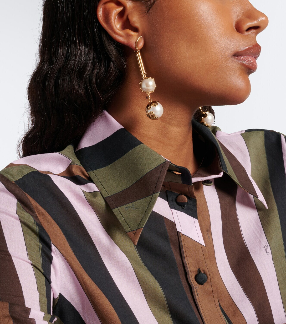 Pucci Chandelier embellished drop earrings