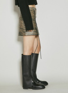 Eytys Rogue Leather Mini Skirt