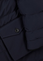 Sandbanks Branksome Quilted Shell Coat Navy
