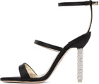 Sophia Webster Black Rosalind Heeled Sandals