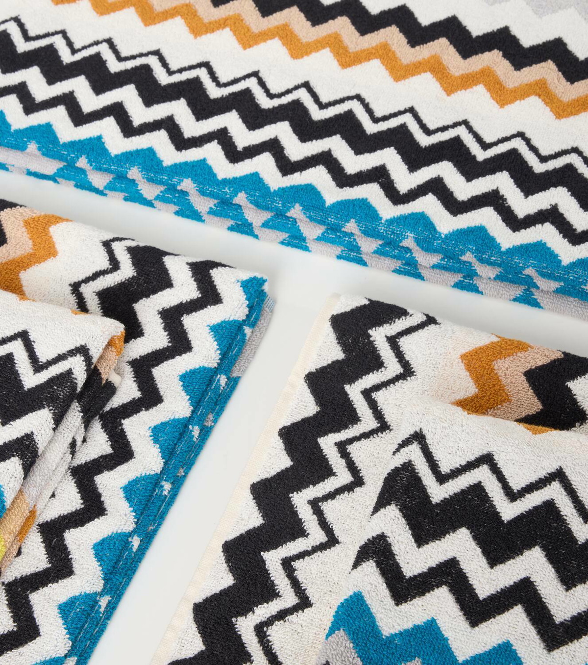Missoni Best set of 5 zigzag cotton terry towels