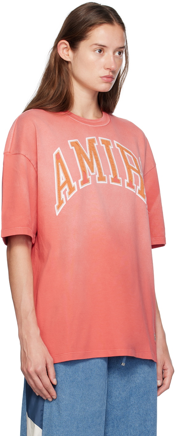 AMIRI Red 'Amiri' Vintage Oversized T-shirt Amiri