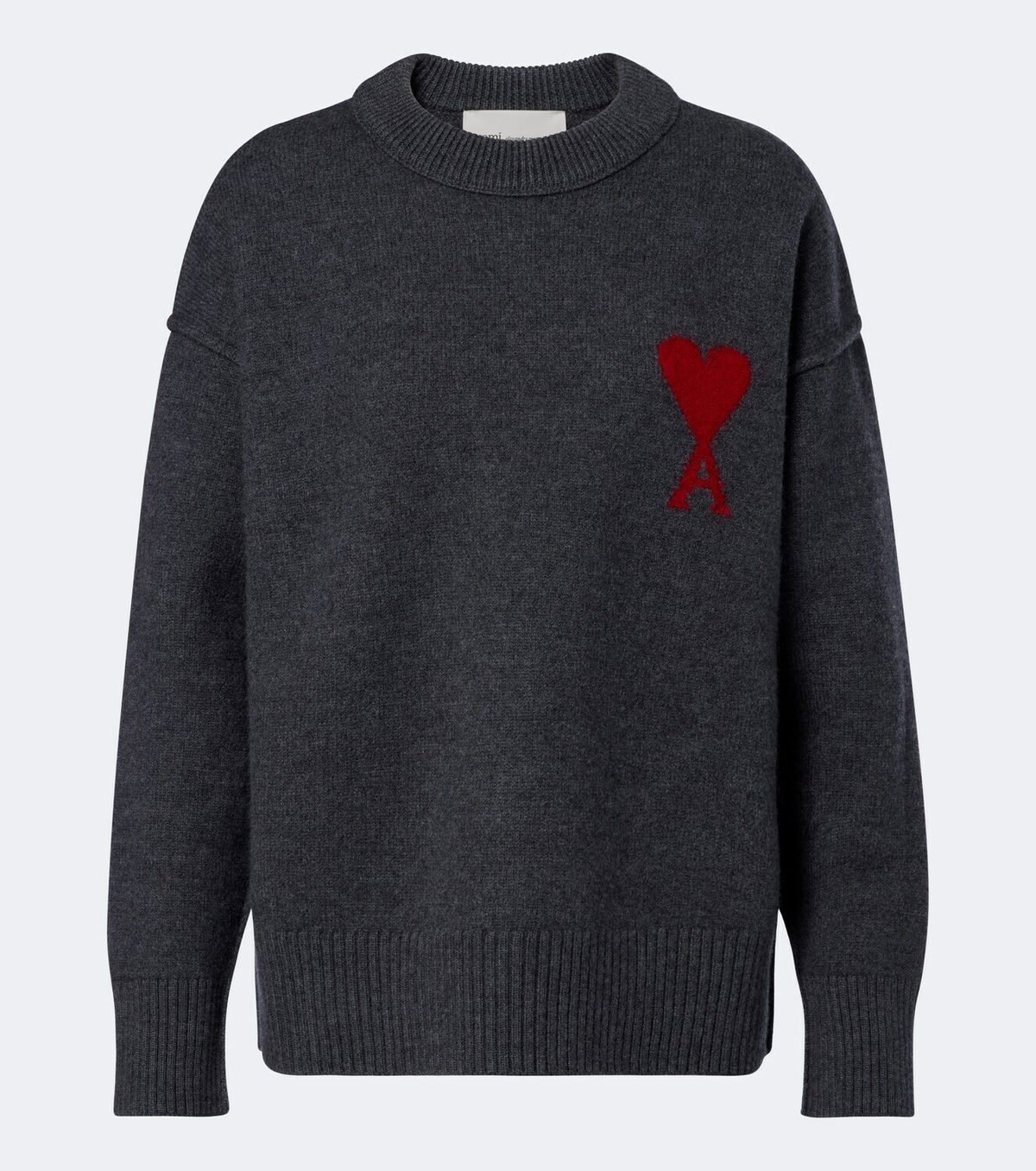 Ami Paris Ami de Cœur virgin wool sweater