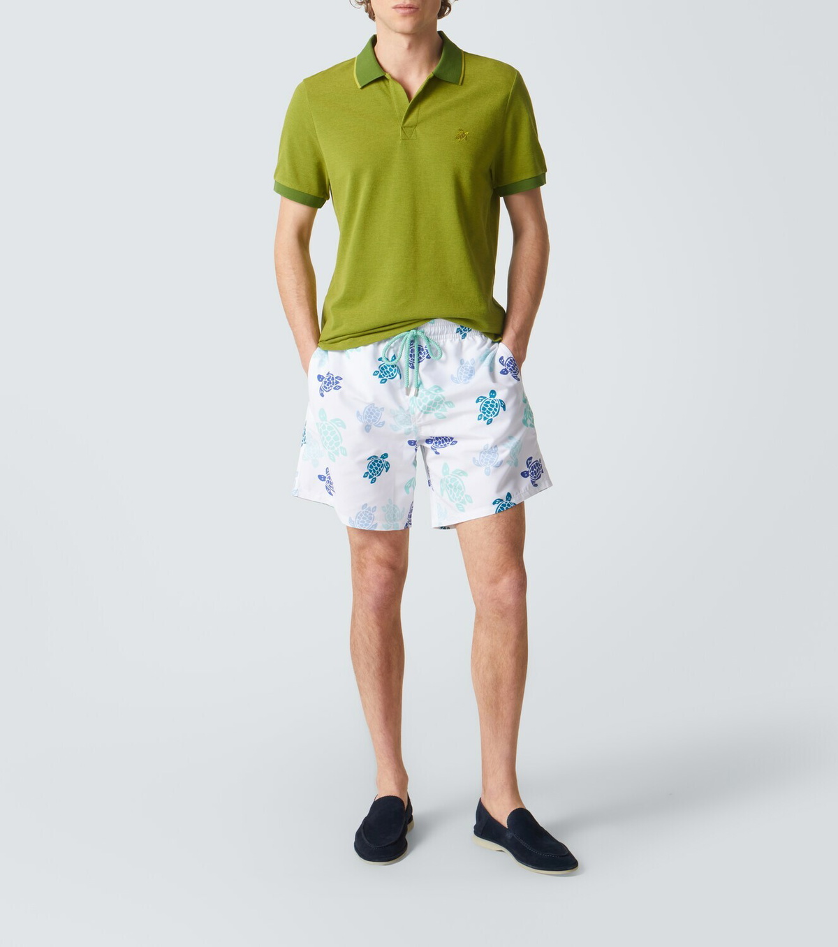 Vilebrequin Cotton piqué polo shirt