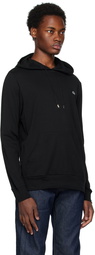 Lacoste Black Patch Hoodie