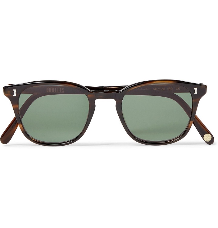 Photo: Cubitts - Carnegie Round-Frame Tortoiseshell Acetate Sunglasses - Tortoiseshell