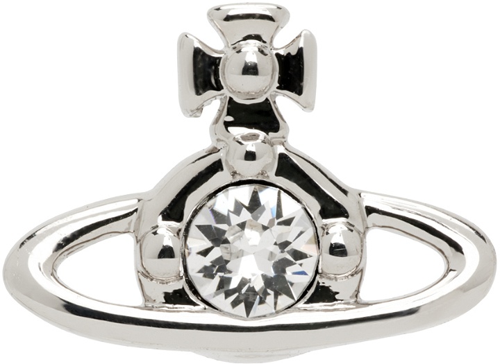 Photo: Vivienne Westwood Silver Nano Solitaire Single Earring