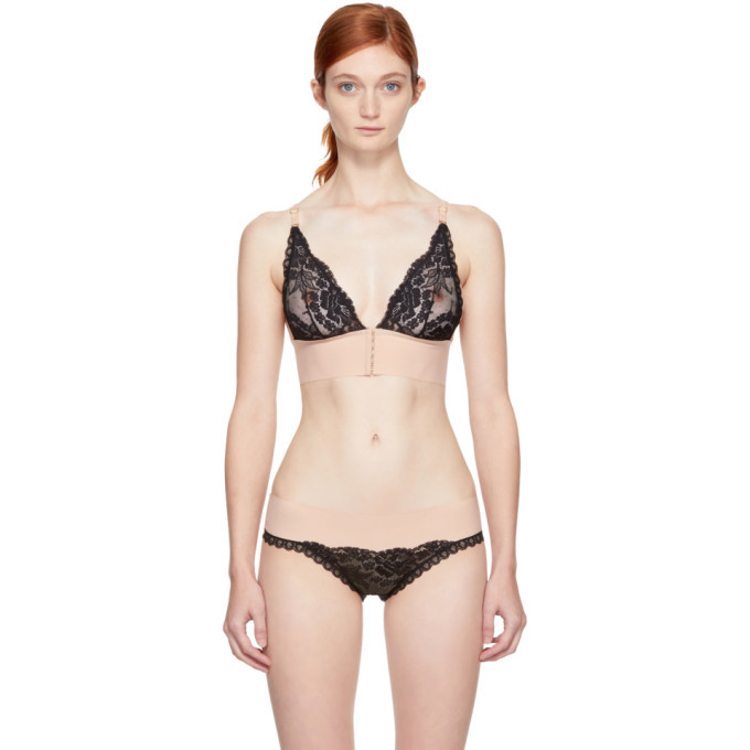 Photo: Stella McCartney Pink and Black Bella Admiring Soft Cup Bra