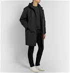 Theory - Philip Shell-Panelled Cotton-Blend Parka with Removable Down Liner - Black