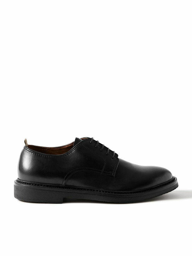 Photo: Officine Creative - Hopkins Flexi 208 Leather Derby Shoes - Black