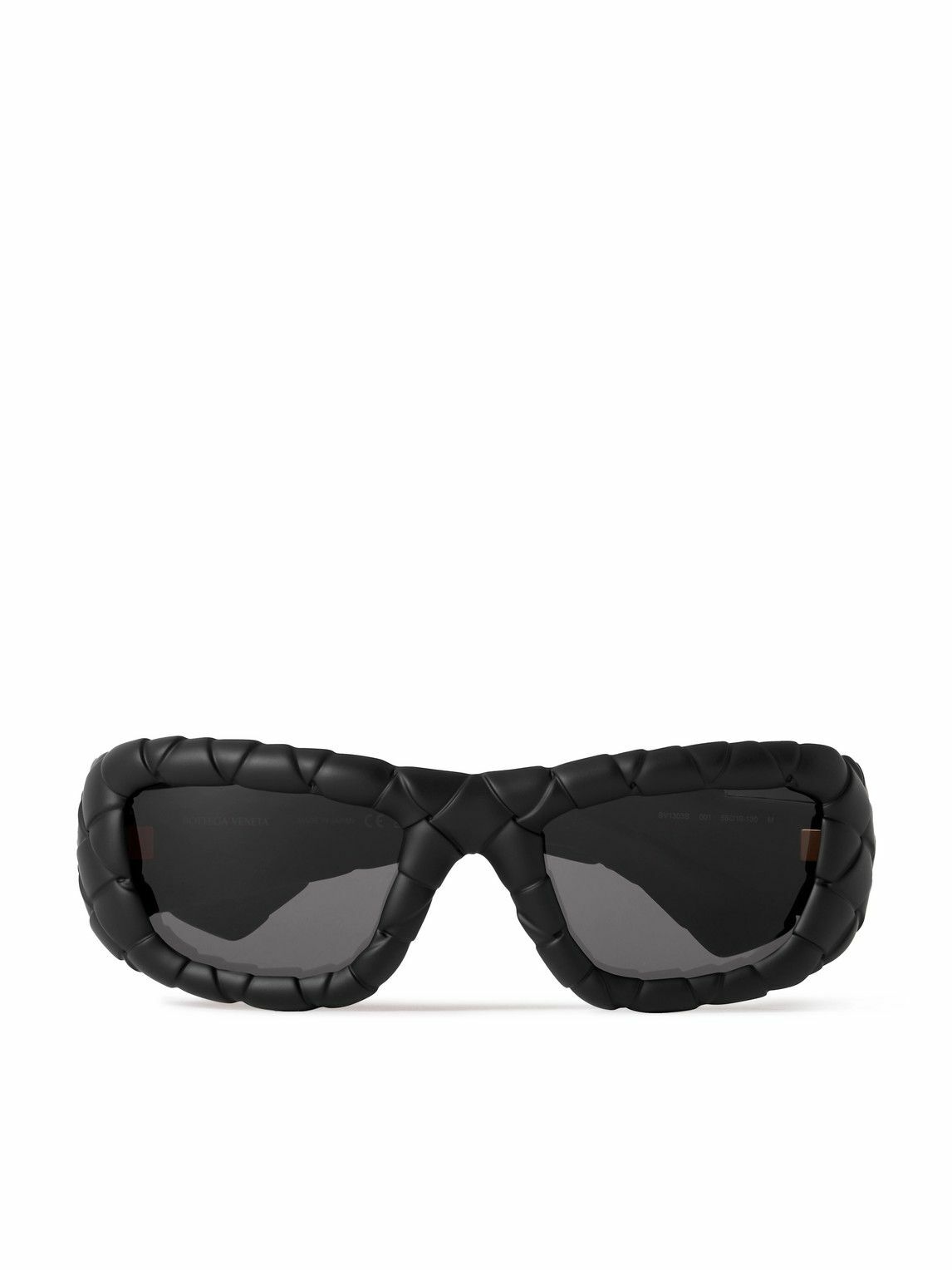 Bottega Veneta - Intrecciato D-Frame Acetate Sunglasses