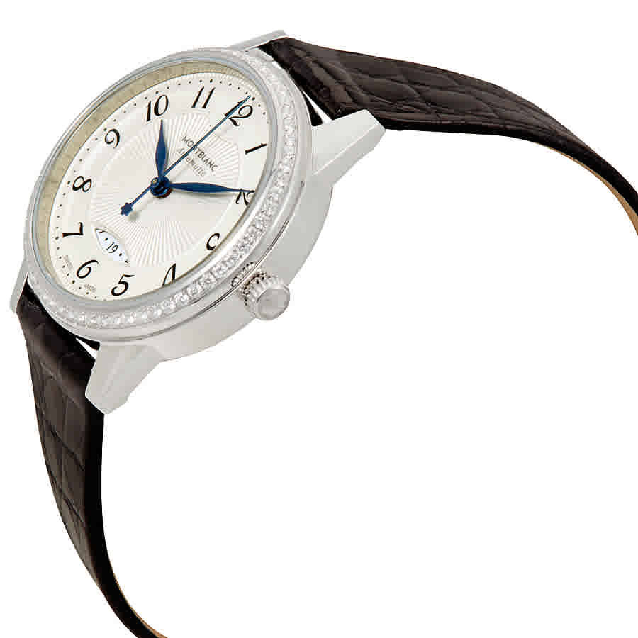 Montblanc Boheme Date 30mm Automatic White Dial Ladies Watch 111057