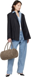 Loulou de Saison Gray Donau LDS Virgin Wool Blazer