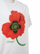 KENZO PARIS Poppy Print Cotton Jersey T-shirt