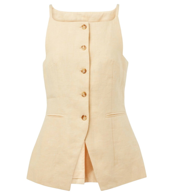 Photo: Posse Nancy linen top