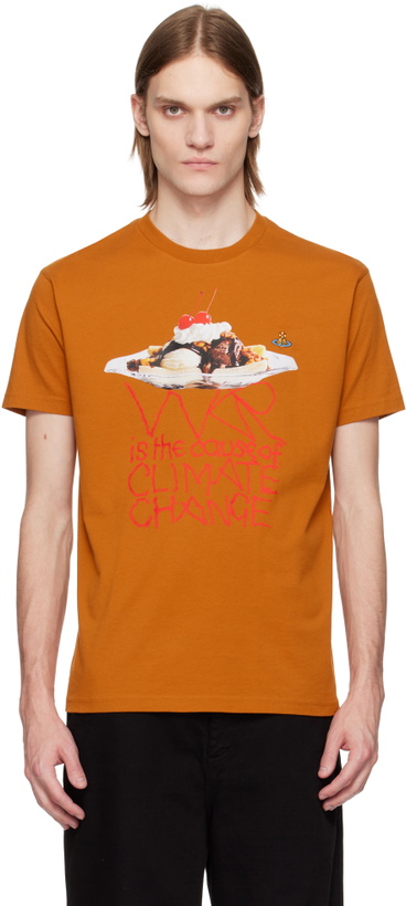 Vivienne Westwood Multicolor Snowman Oversized T-Shirt Vivienne 