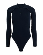 Jacquemus Womens Bodysuit in Navy