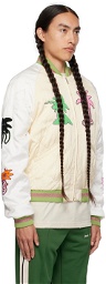 Palm Angels Multicolor Palmity Bomber Jacket