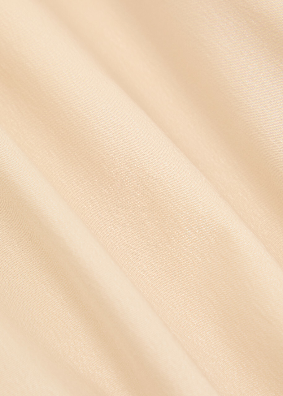 Vivienne Westwood Suzie Corset Satin Midi Dress Sand