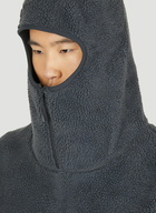 Fleece Hooded Sweatshirt in Grey