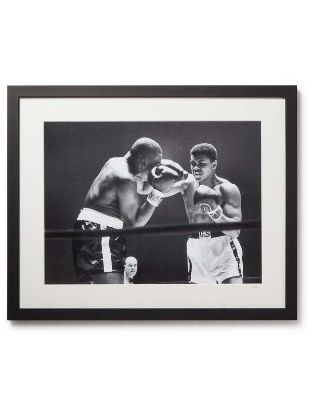 Photo: Sonic Editions - Framed 1963 Muhammad Ali vs Doug Jones Print, 16&quot; x 20&quot;
