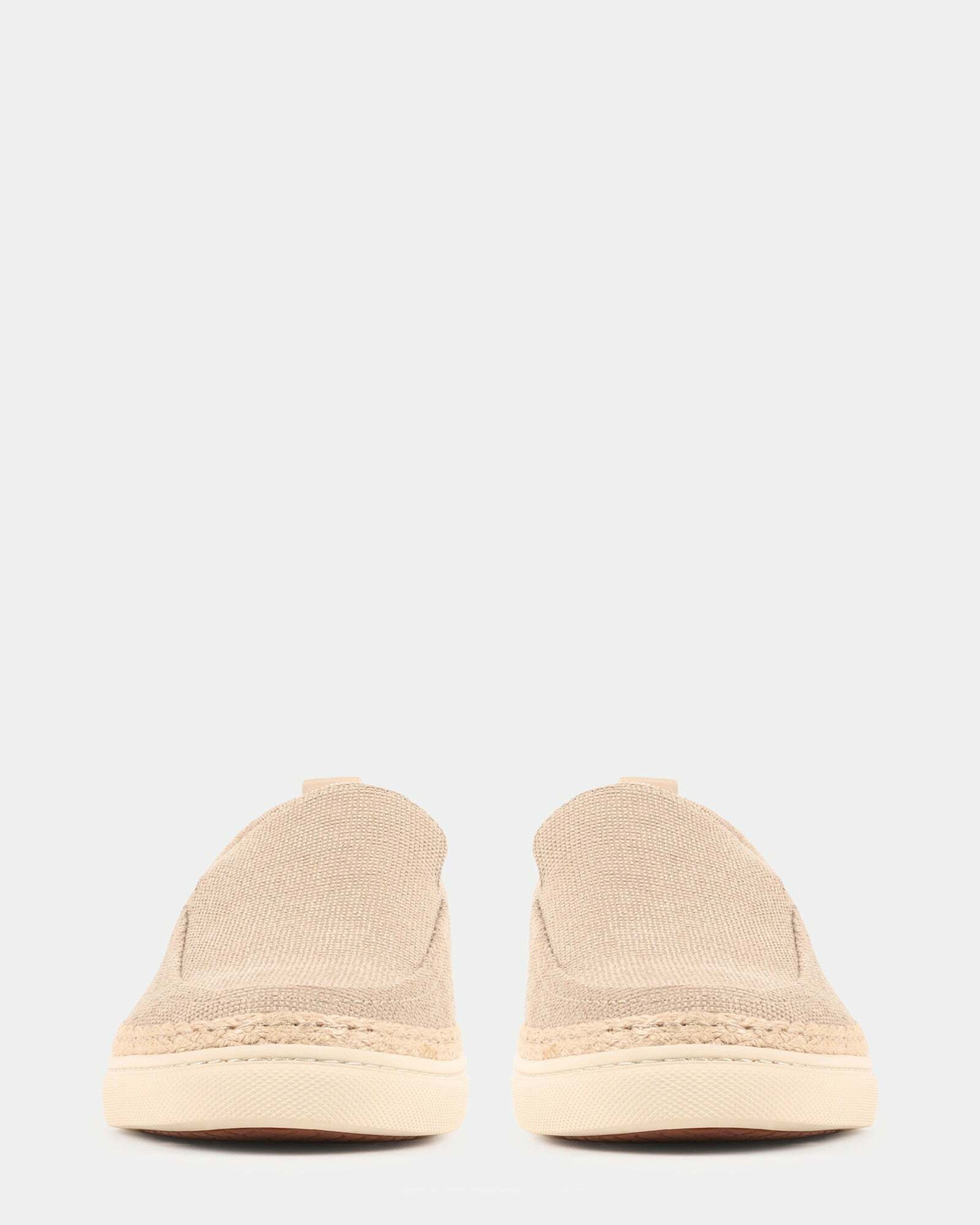 Steve Madden Hilo Loafers in Sand Fabric
