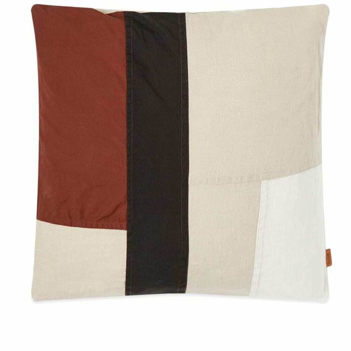 Photo: Ferm Living Part Cushion in Cinnamon