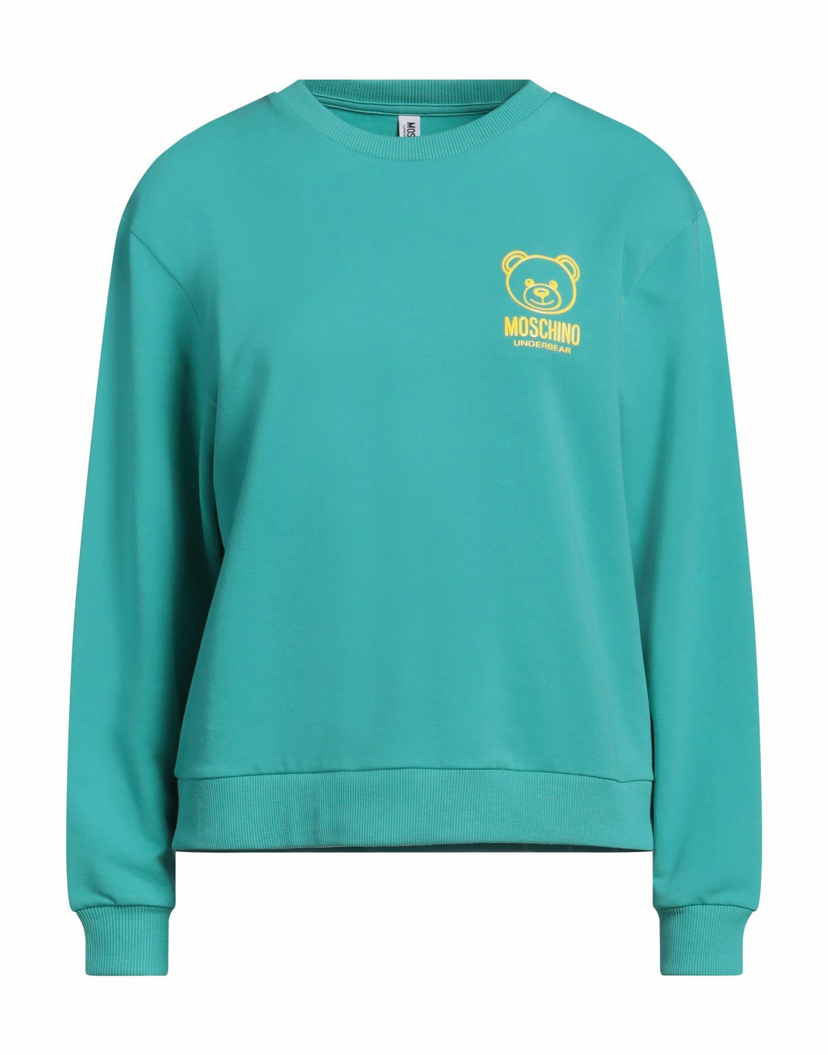 Moschino Womens Sweatshirt Turquoise