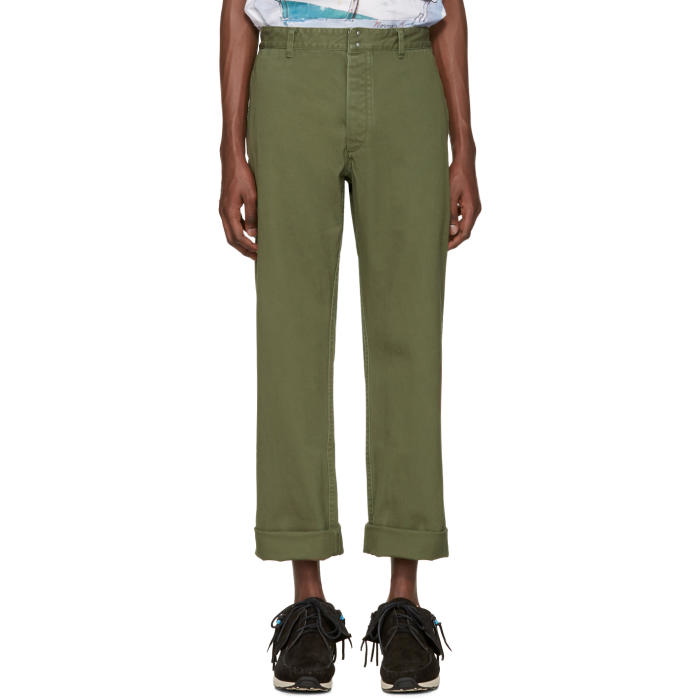 Photo: Visvim Green Pastoral Trousers