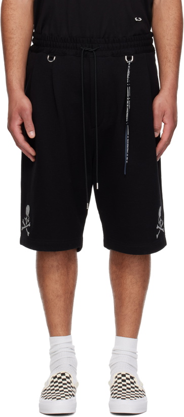 Photo: mastermind JAPAN Black Glass Beads Shorts