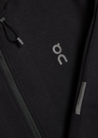 ON Focus Tech Hooded Cotton-blend Sweatshirt Black