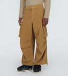 Alanui Velvet corduroy cargo pants