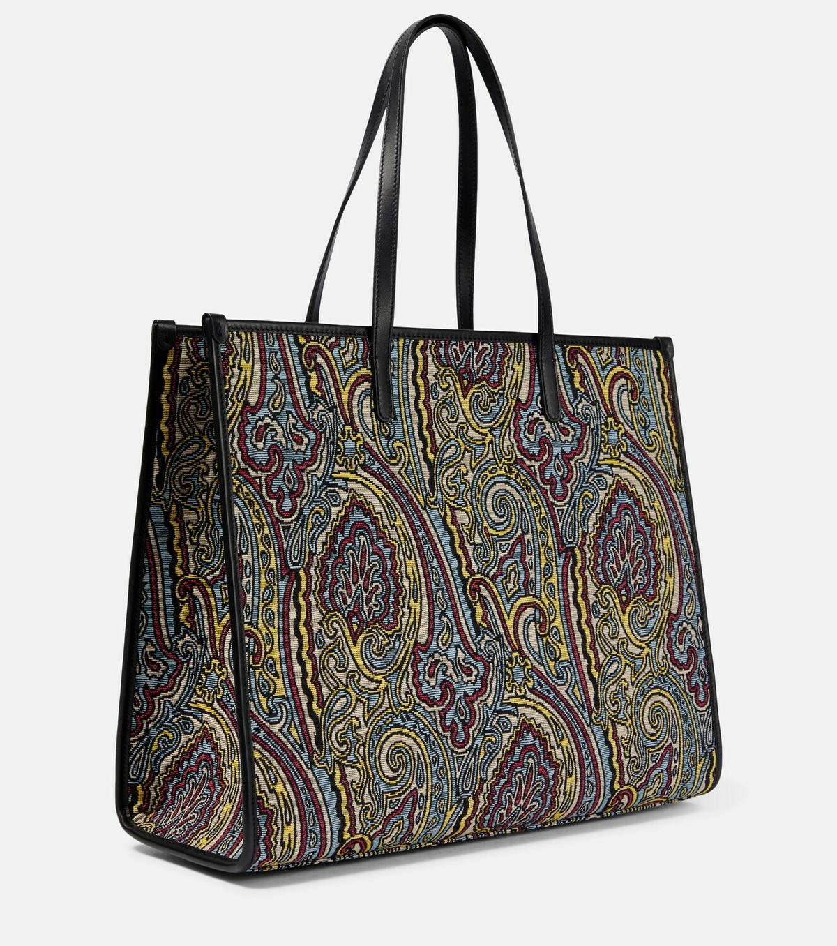 Etro - Medium paisley jacquard shopper Etro