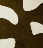 Jonathan Adler Ojai Branch wool and cotton cushion