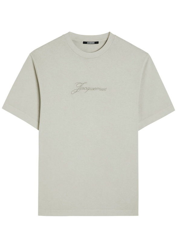 Photo: Jacquemus Le Tshirt Pigmento Cotton T-shirt Beige