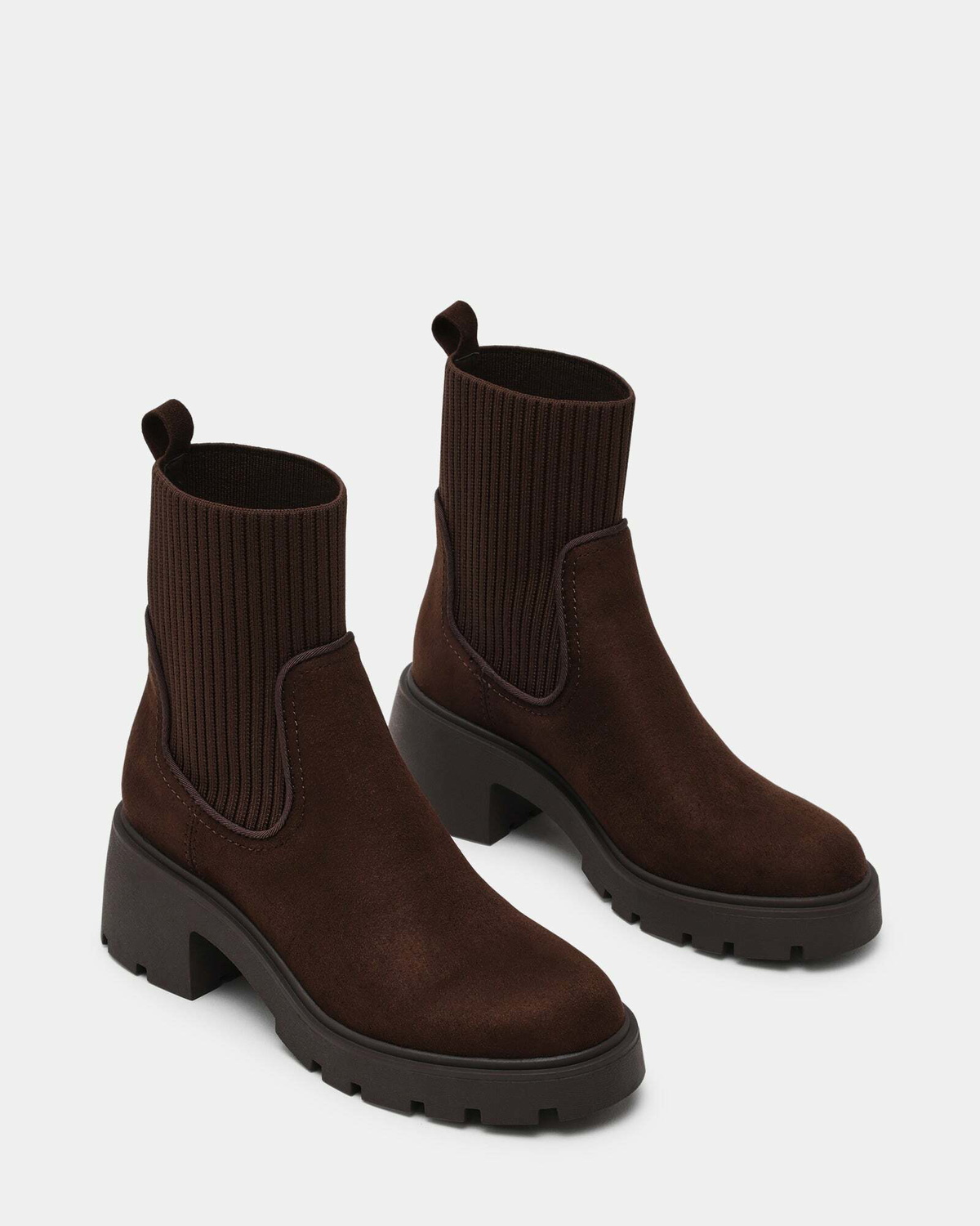Steve Madden Hartford Booties in Brown