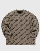 Represent Represent Jaquard Sweater Brown - Mens - Pullovers