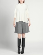 Manila Grace Womens Turtleneck in White