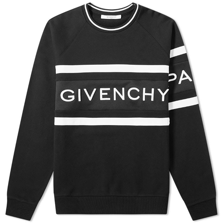 Photo: Givenchy Band Logo Crew Sweat
