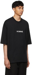 Comme des Garçons Homme Black Logo T-Shirt