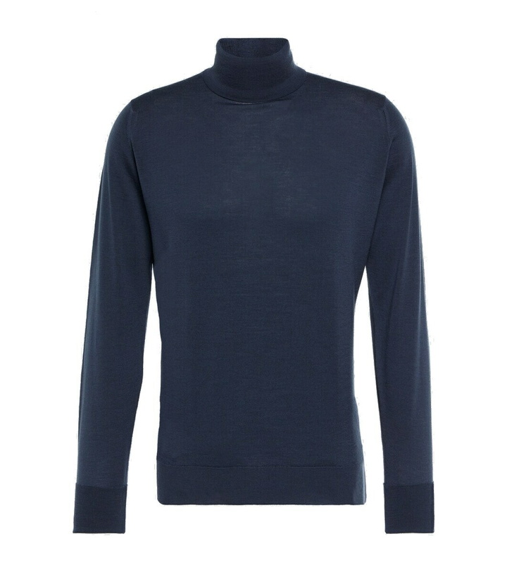 Photo: John Smedley Richards wool turtleneck sweater