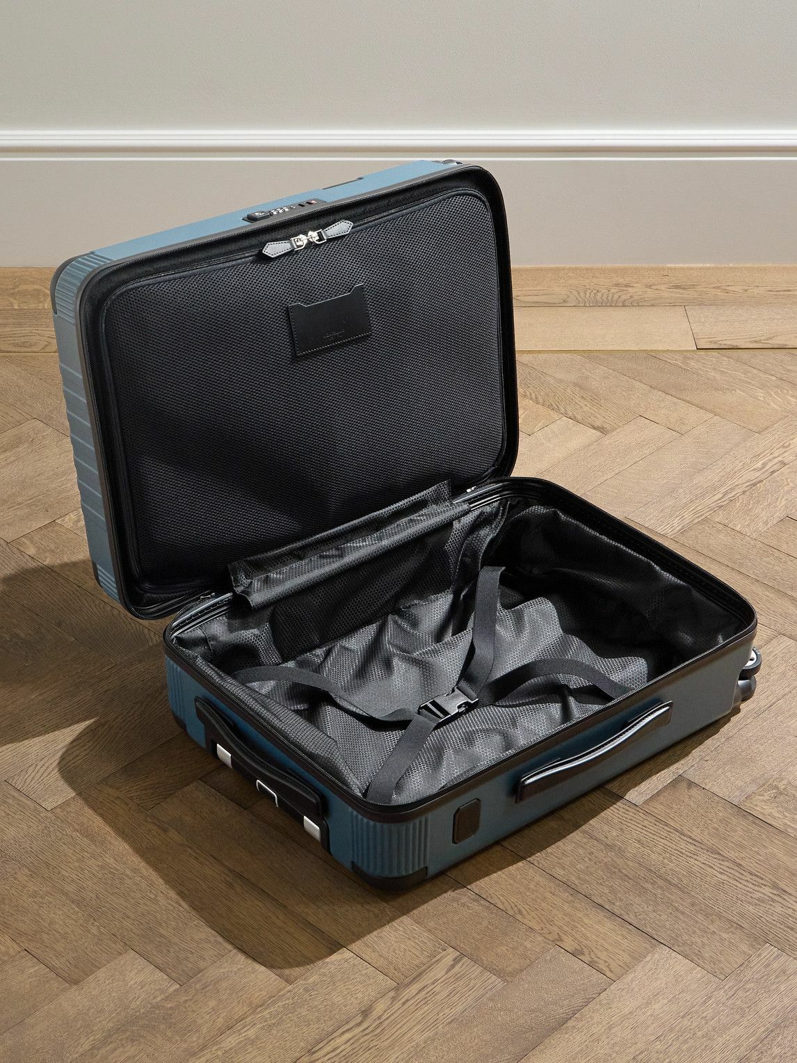 Montblanc - #MY4810 Leather-Trimmed Polycarbonate Carry-On Suitcase