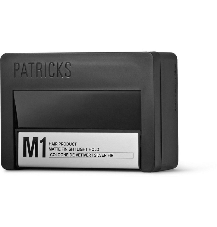 Photo: Patricks - M1 Matte Finish Light Hold Pomade, 75ml - Men - Black