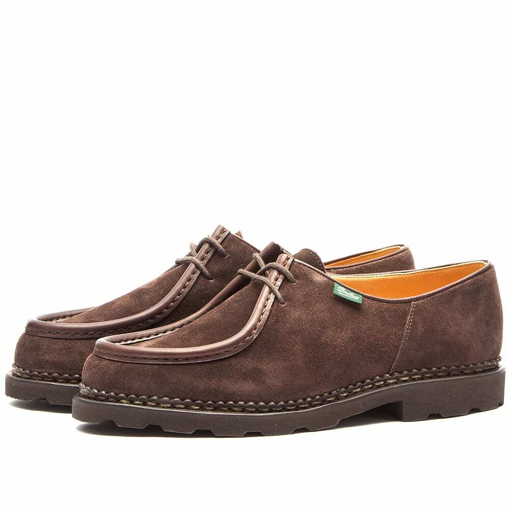 Paraboot Men's Michael in Velour Congo Paraboot