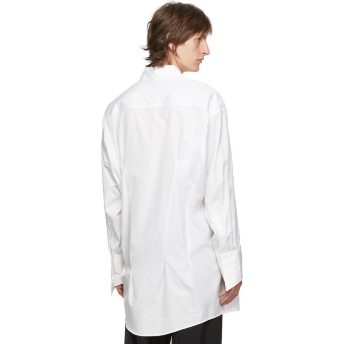 Sulvam White Broad Over Shirt Sulvam