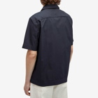 Fred Perry Men's Ribbed Hem Vacation Shirt in Navy