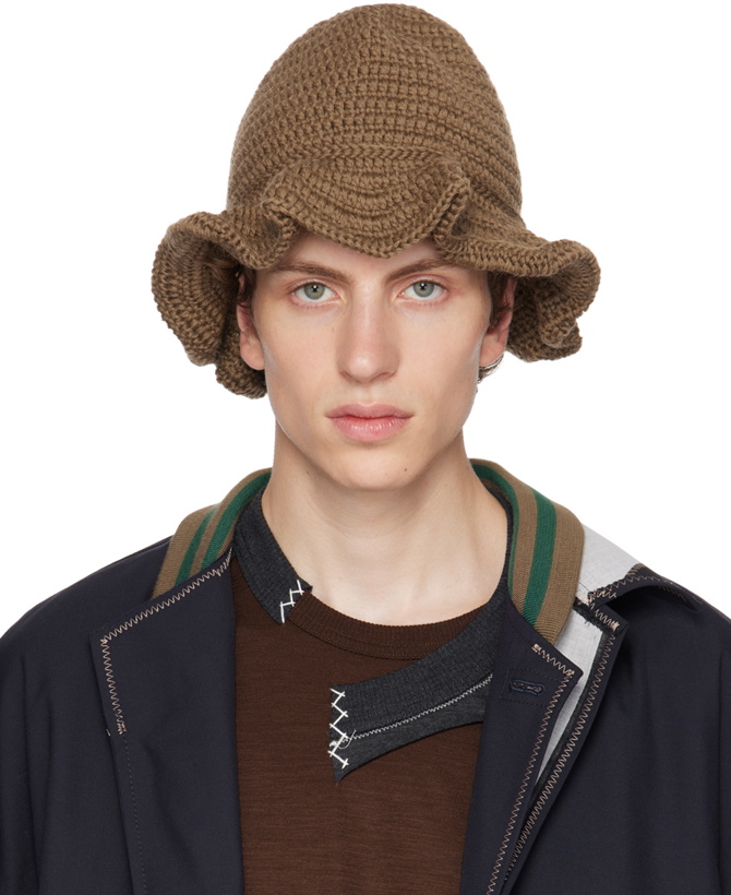 Photo: kolor Taupe Ruffled Bucket Hat