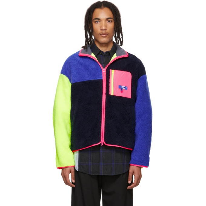 Photo: ADER error Multicolored Fleece Trance Jacket
